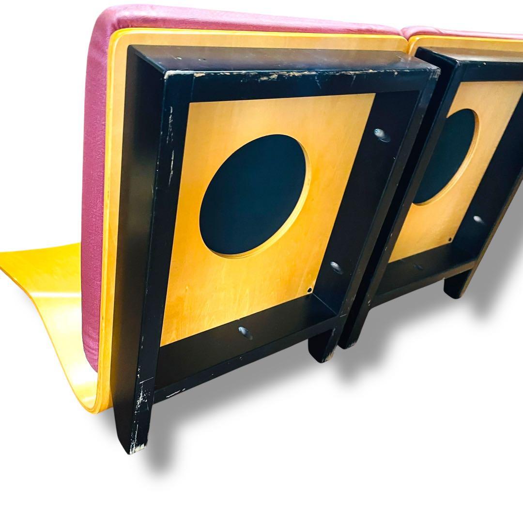 マルカツ 【超希少】 高座椅子 座布団不要 座椅子 旅館 背もたれ ピンク 和室