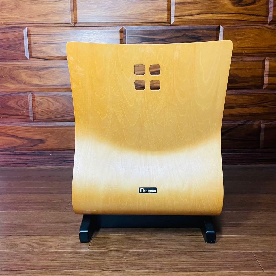 マルカツ 【超希少】 高座椅子 座布団不要 座椅子 旅館 背もたれ ピンク 和室