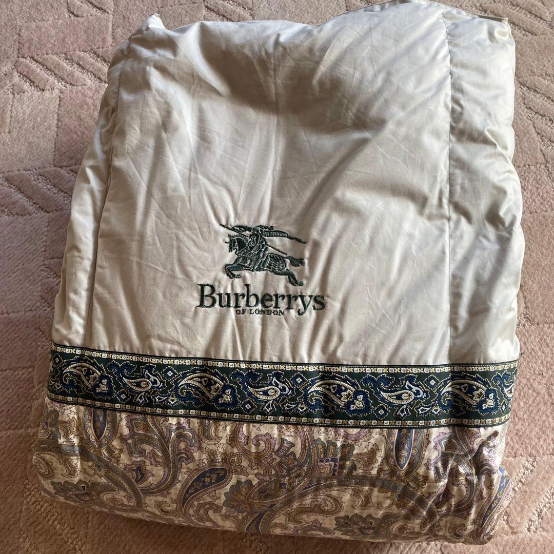 Burberrys ペイズリー柄 ダウン掛け布団 150x200cm
