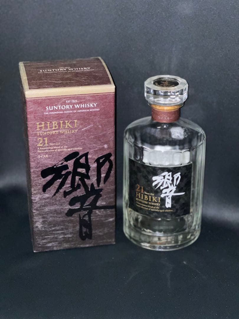 モリウイスキー空瓶4本