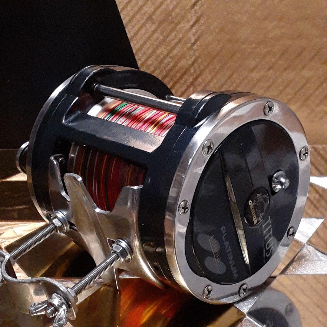 OKUMA TITUS TPLD 90 レバードラグ トローリング 船用 美品