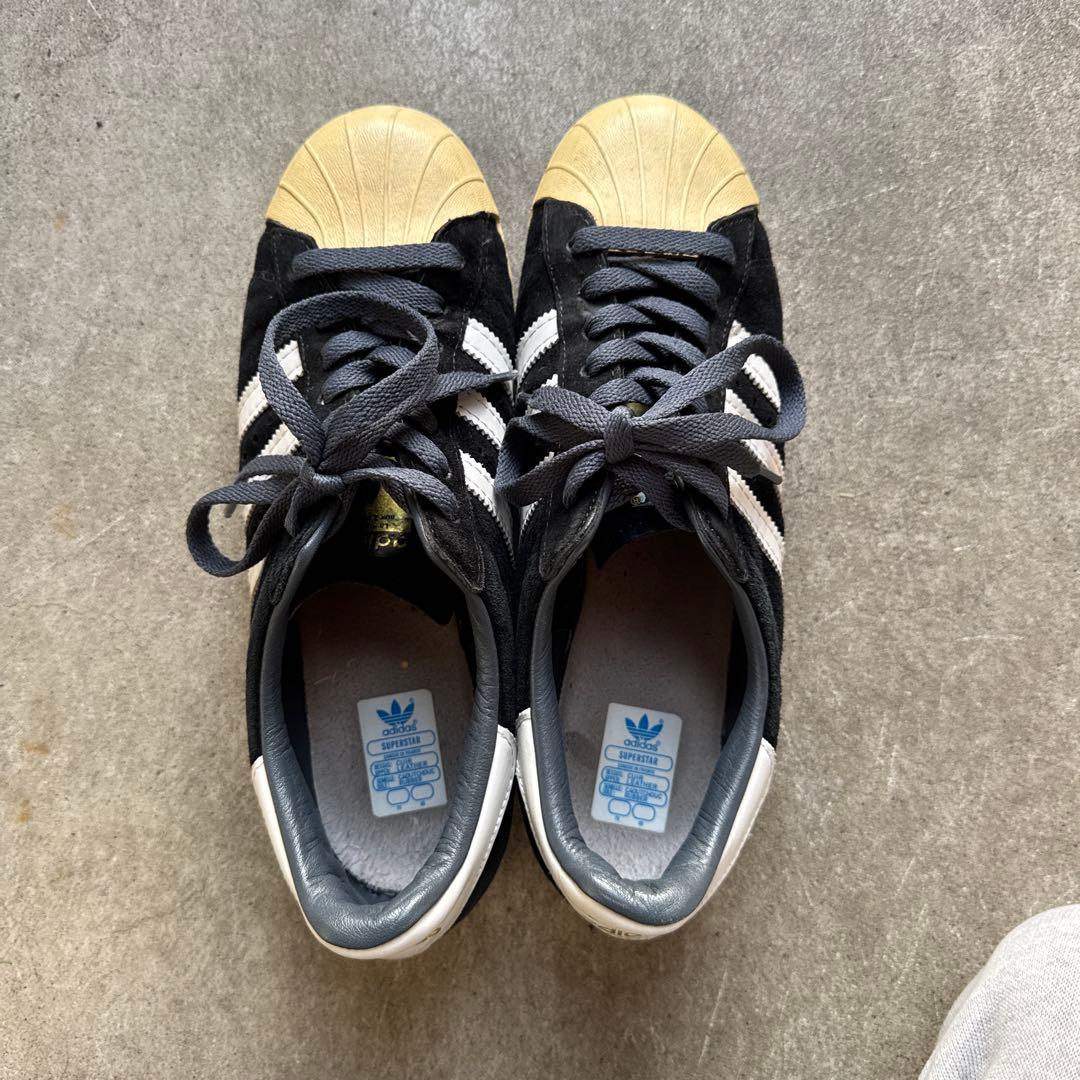 稀少⭐︎スーパースター 80s スエード 金ベロ deluxe suede