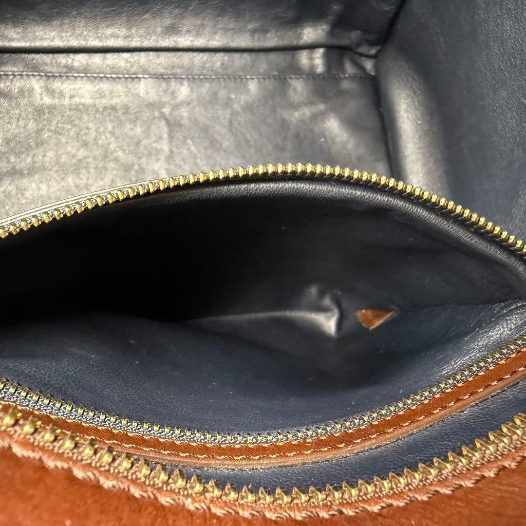 CELINE セリーヌ ラゲージ ミニ レザー トートバッグ