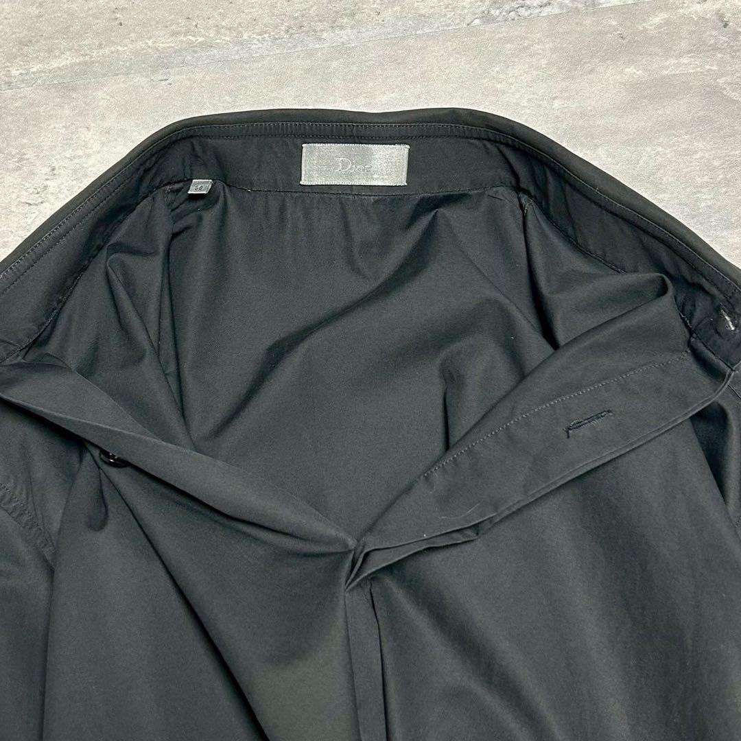 DIOR HOMME ディオール エディ期 ビー bee シャツ ブラック 38