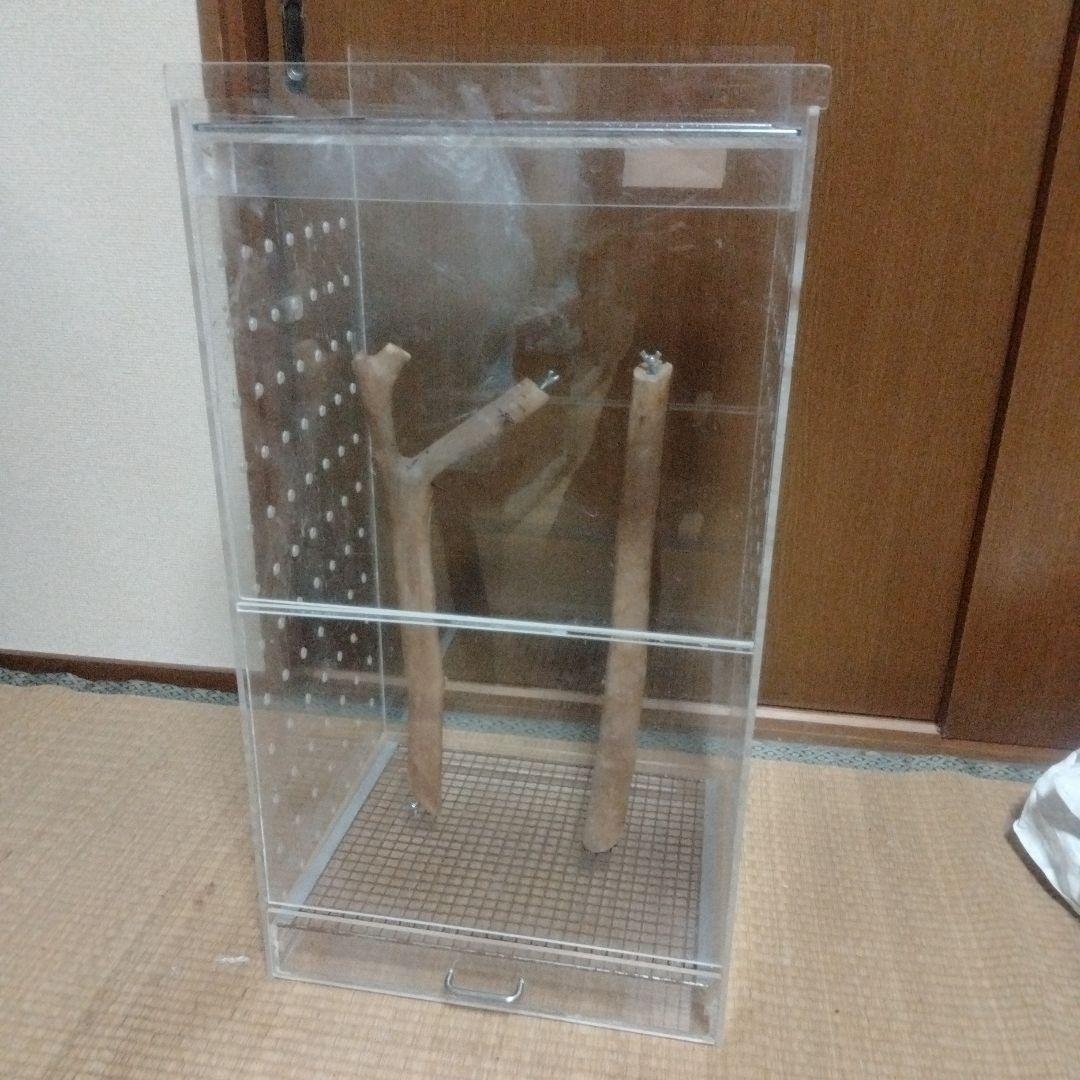 モモンガ用　アクリルケージ