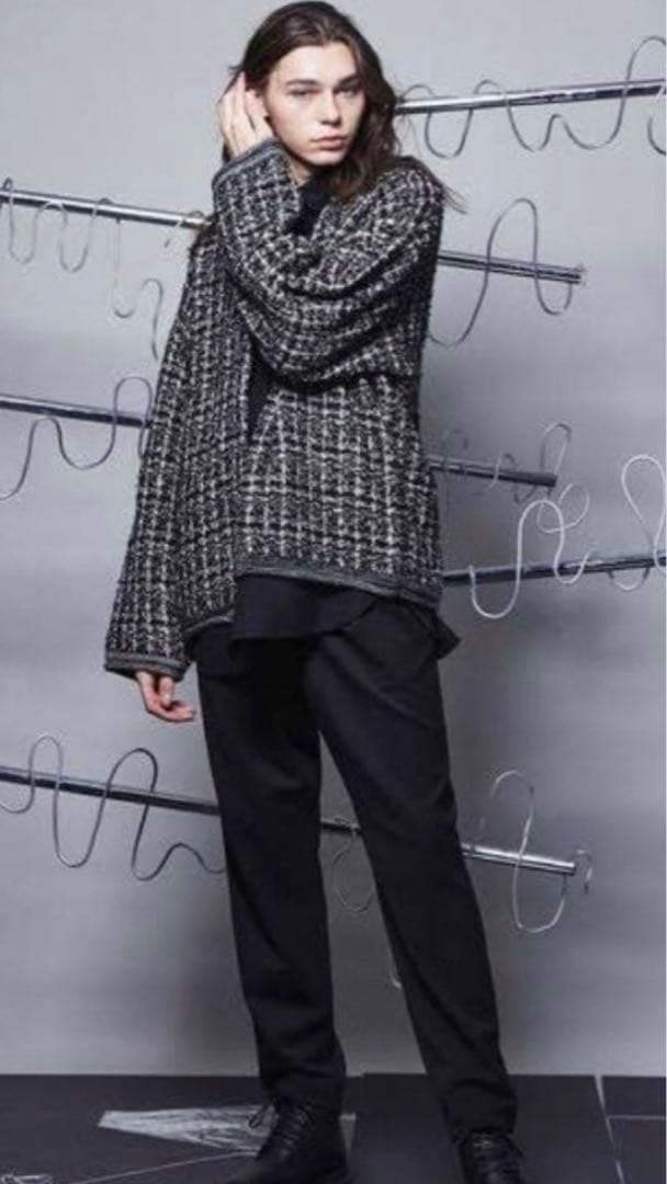 美品 メゾンスペシャル TWEEDY Vネックニットカーディガン