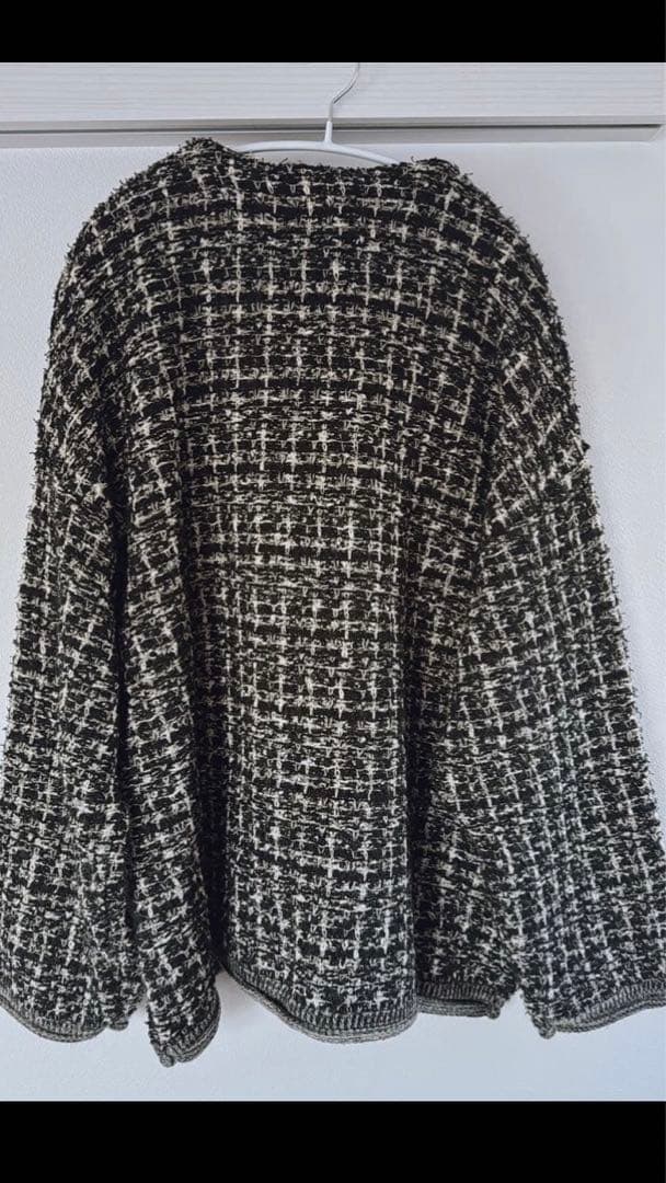 美品 メゾンスペシャル TWEEDY Vネックニットカーディガン