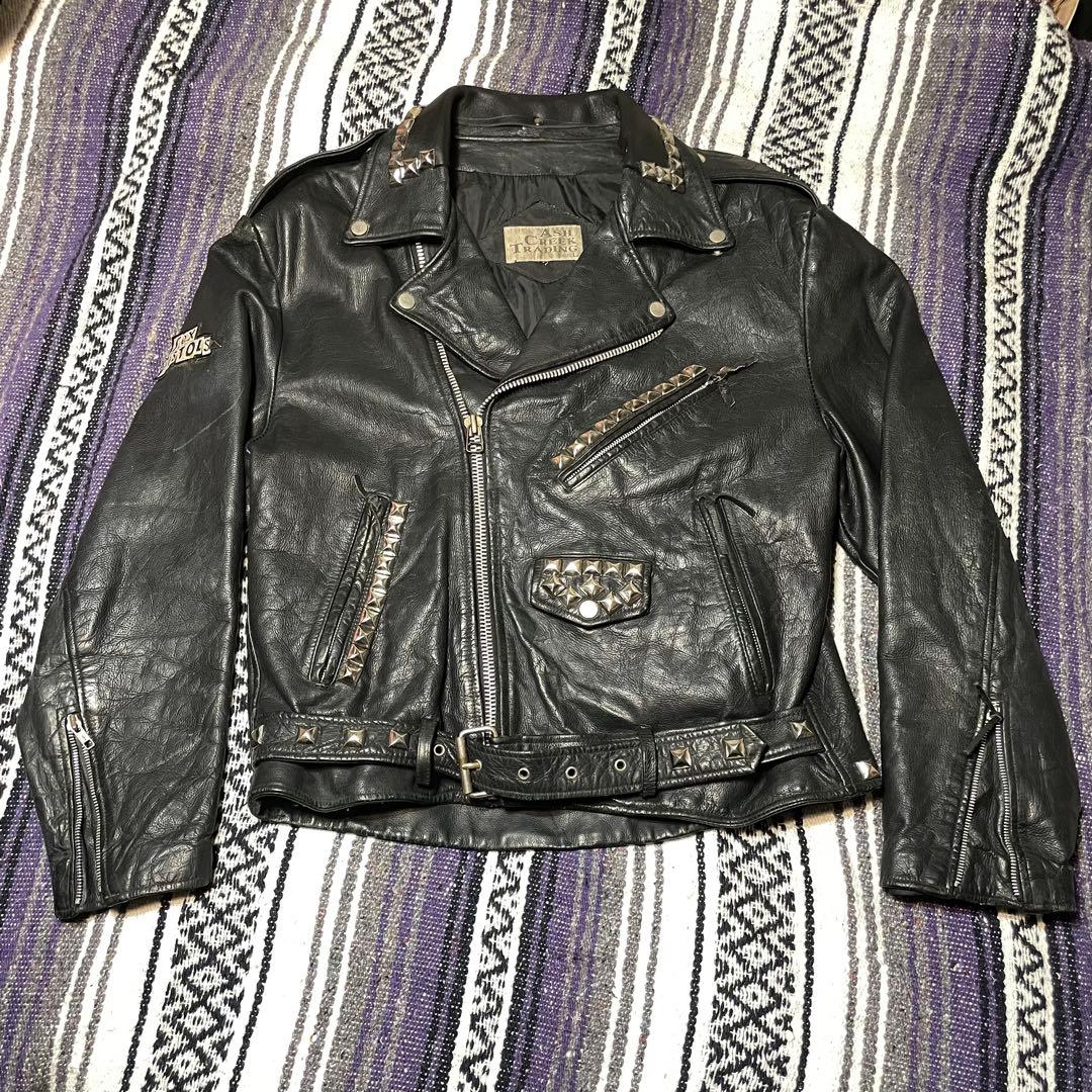 【一点もの!!】Sex Pistols ハンドペイント スタッズ 鋲ジャン