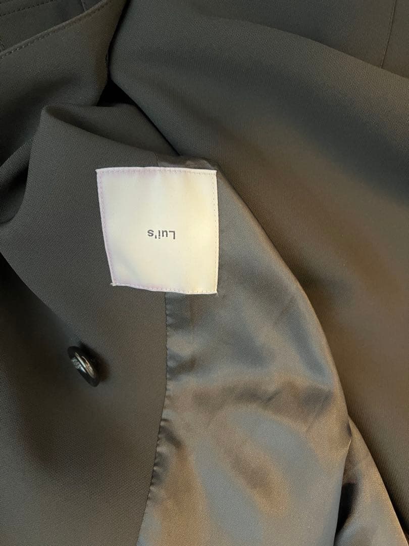 【超美品】Luis メンズワイドトレンチコート2024