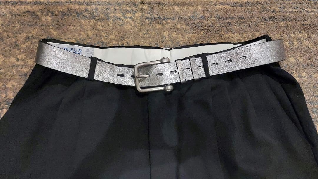 希少ann demeulemeester アンドゥムルメステール本人期ベルト