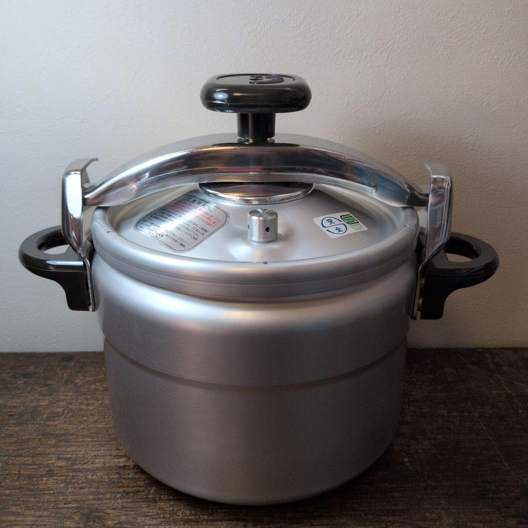 理研圧力鍋R-60 6.0㍑（1升用）理研軽金属工業