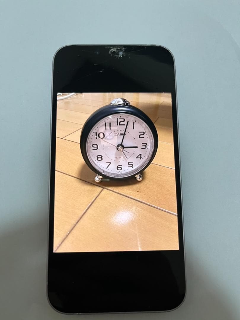 iPhone14 256G パープル　バッテリー100% 画面割れ