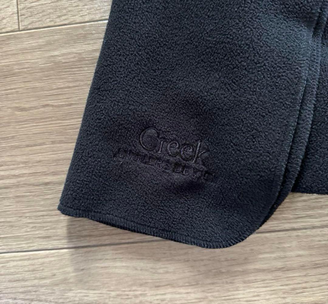 Creek Fleece Scarf マフラー　黒　ブラック