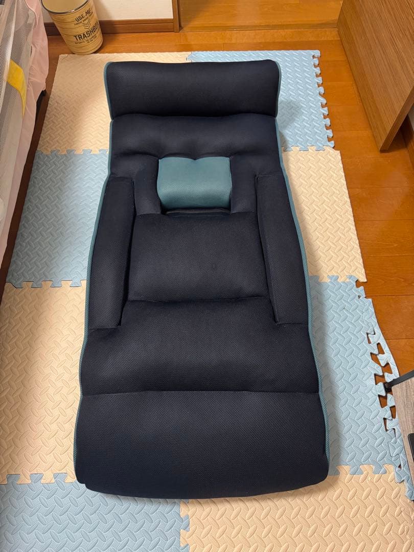 リクライニングチェア ネイビー 椅子チェア