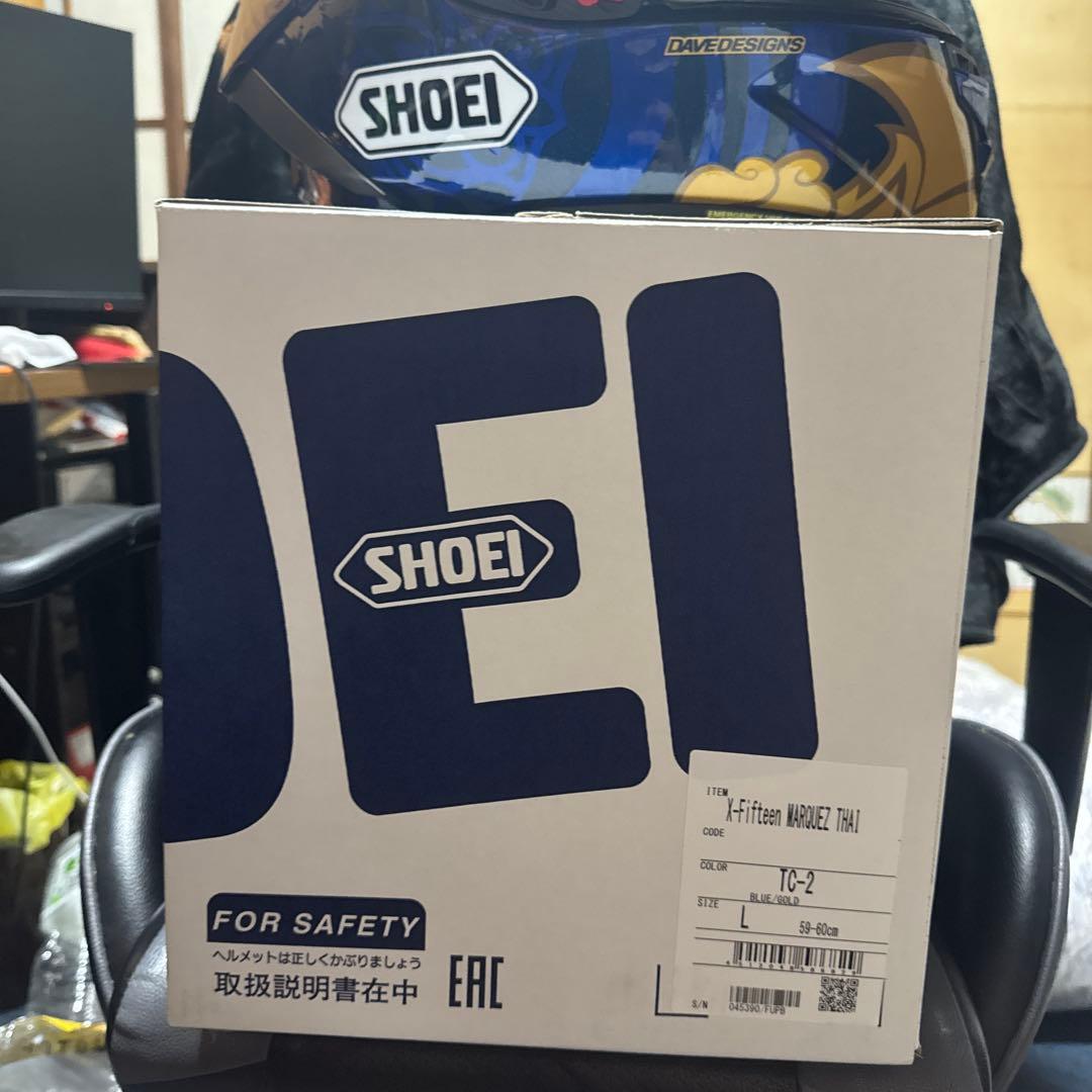 SHOEI X-Fifteen フルフェイスヘルメット 純正クリアシールドあり