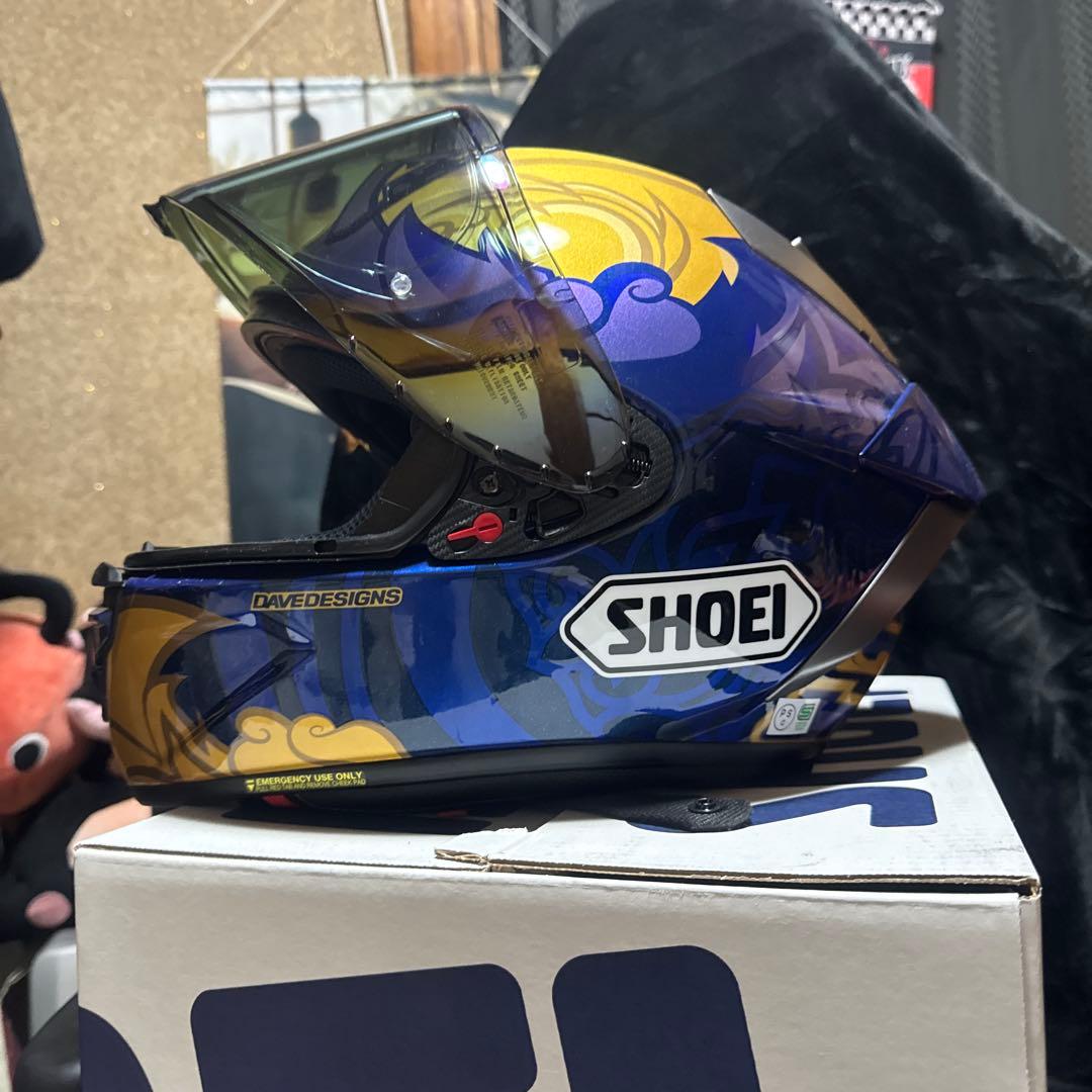 SHOEI X-Fifteen フルフェイスヘルメット 純正クリアシールドあり