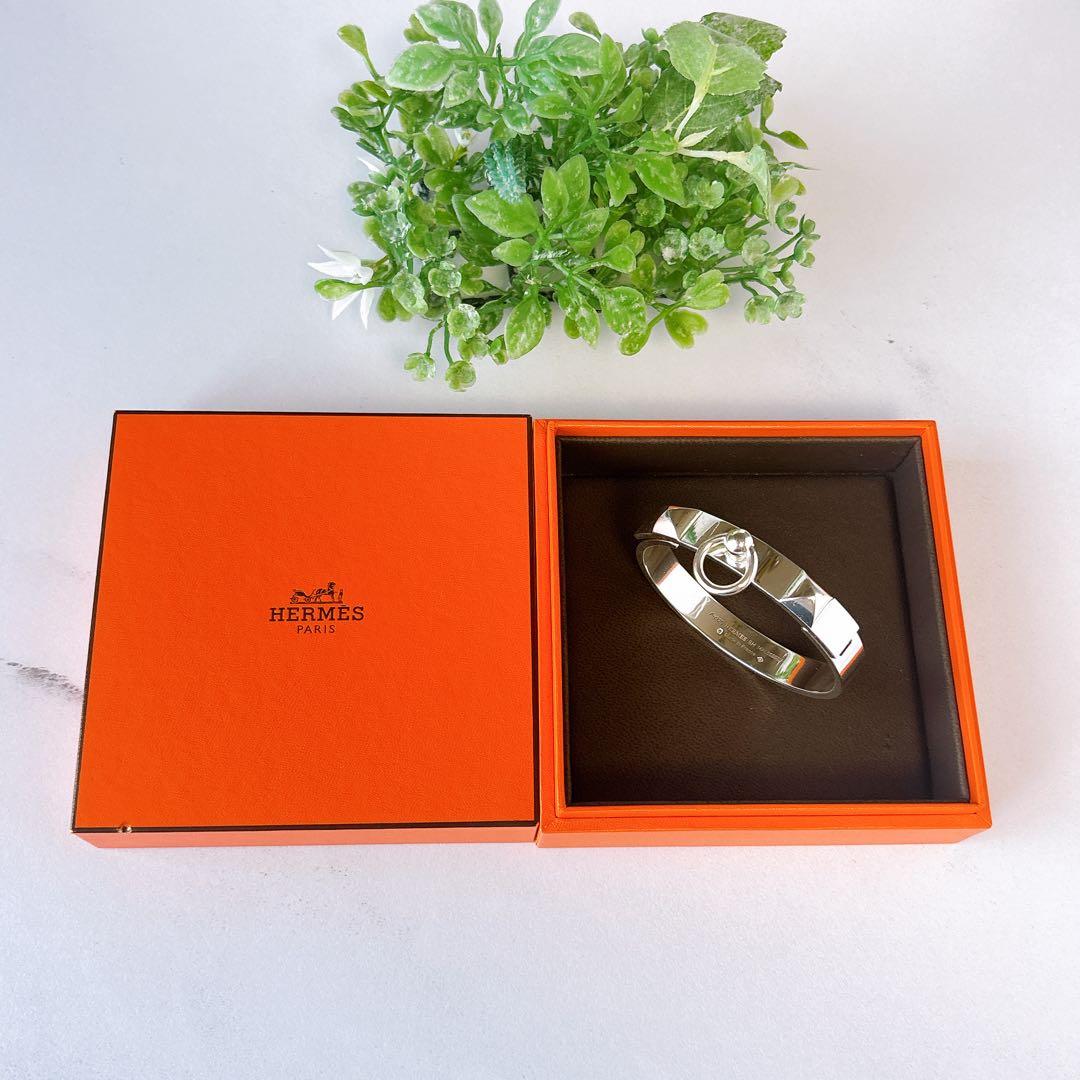 エルメス　コリエドシアン PM ブレスレット シルバー