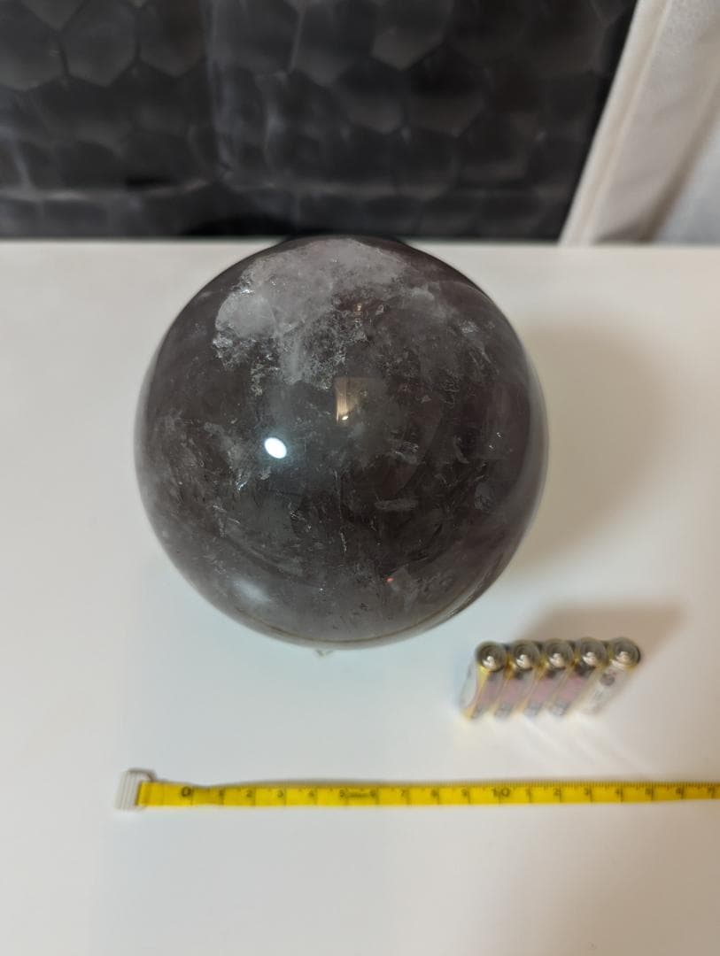 【1点モノ★】【大玉】アメジスト 天然石 丸玉 球体 スフィア
