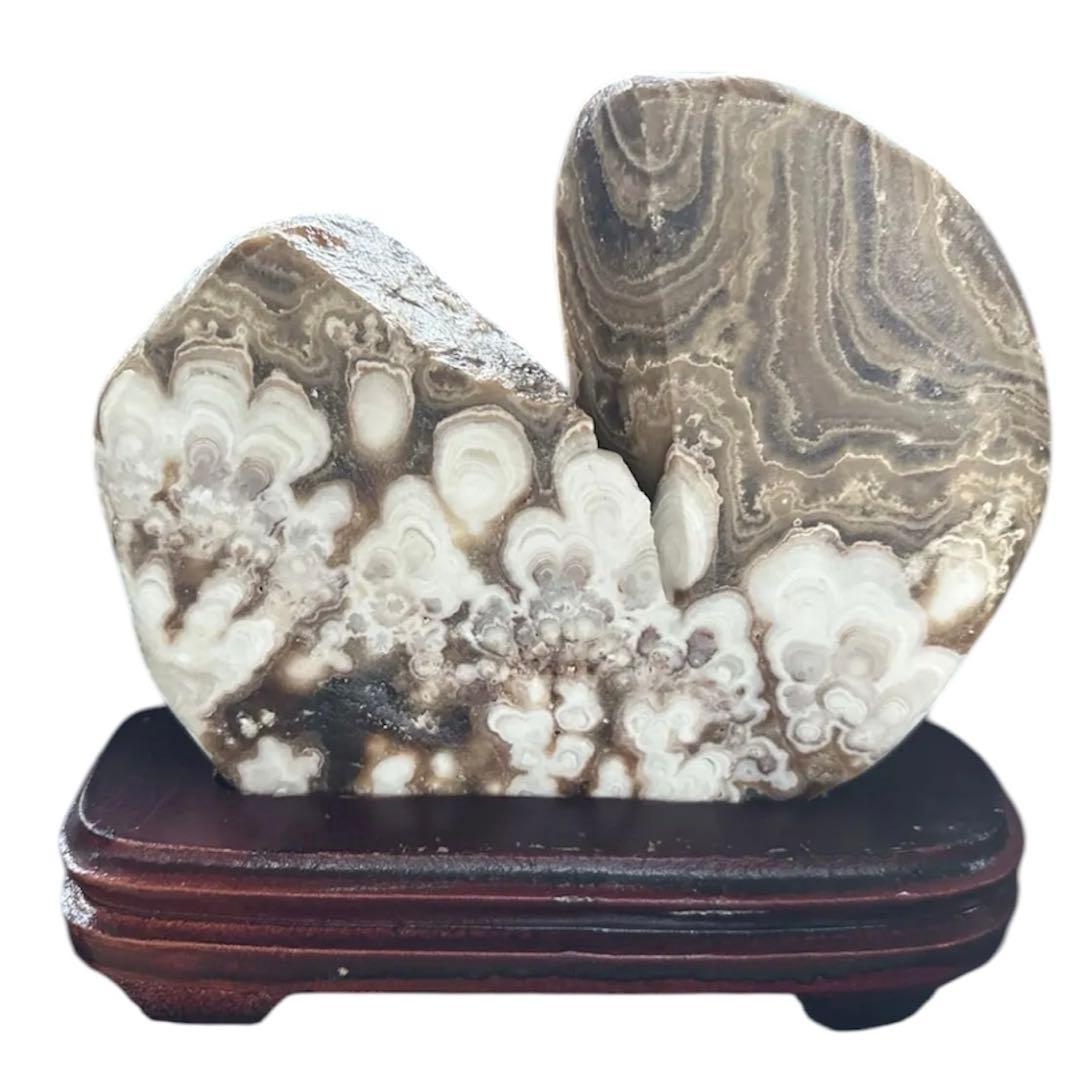 珪化木　木化石　パワーストーン　 天然石　重さ2kg弱　インテリア　観賞　置物