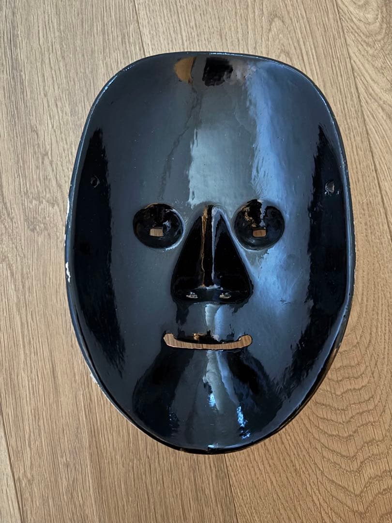 能面　木製　手彫り　小面　増女