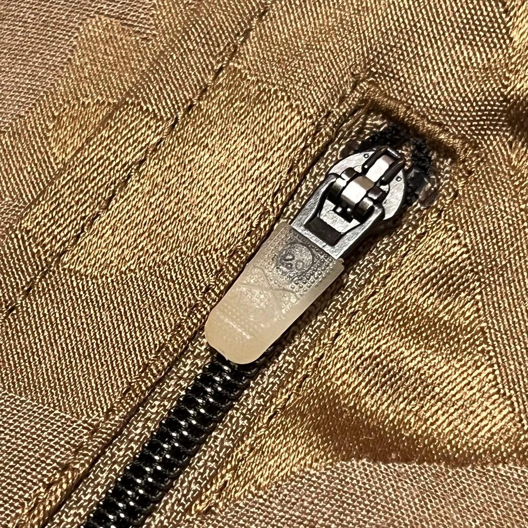 美品 定番 人気 MARK&LONA ロゴ カモフラ ロングパンツ M ブラウン