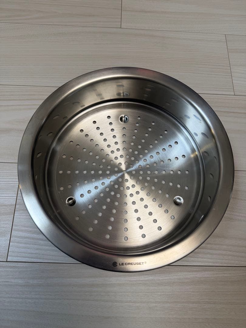 LE CREUSET ステンレス 蒸し器 ステンレススチーマー　24cm用