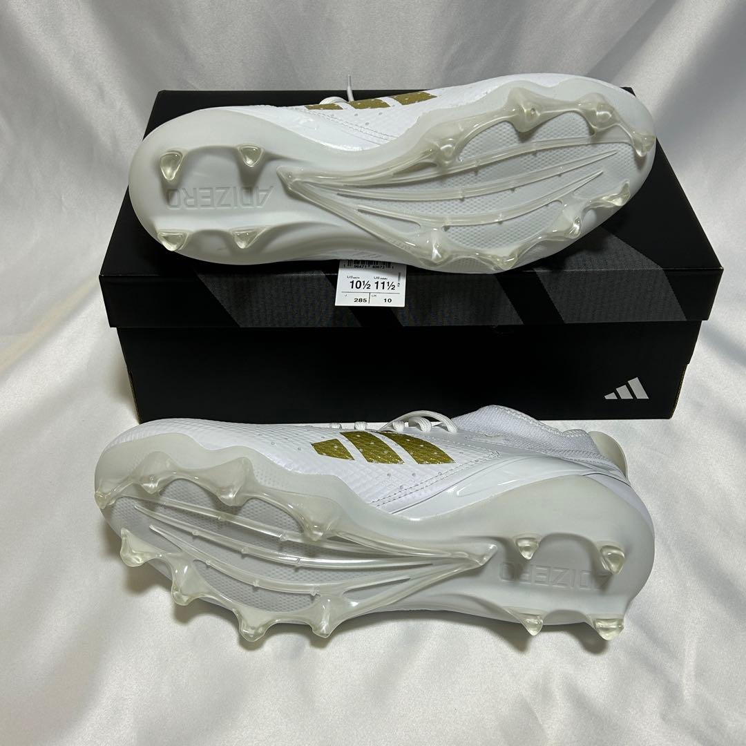 Adizero Impact Cleats　WHT/GLD　28.5㎝　Y