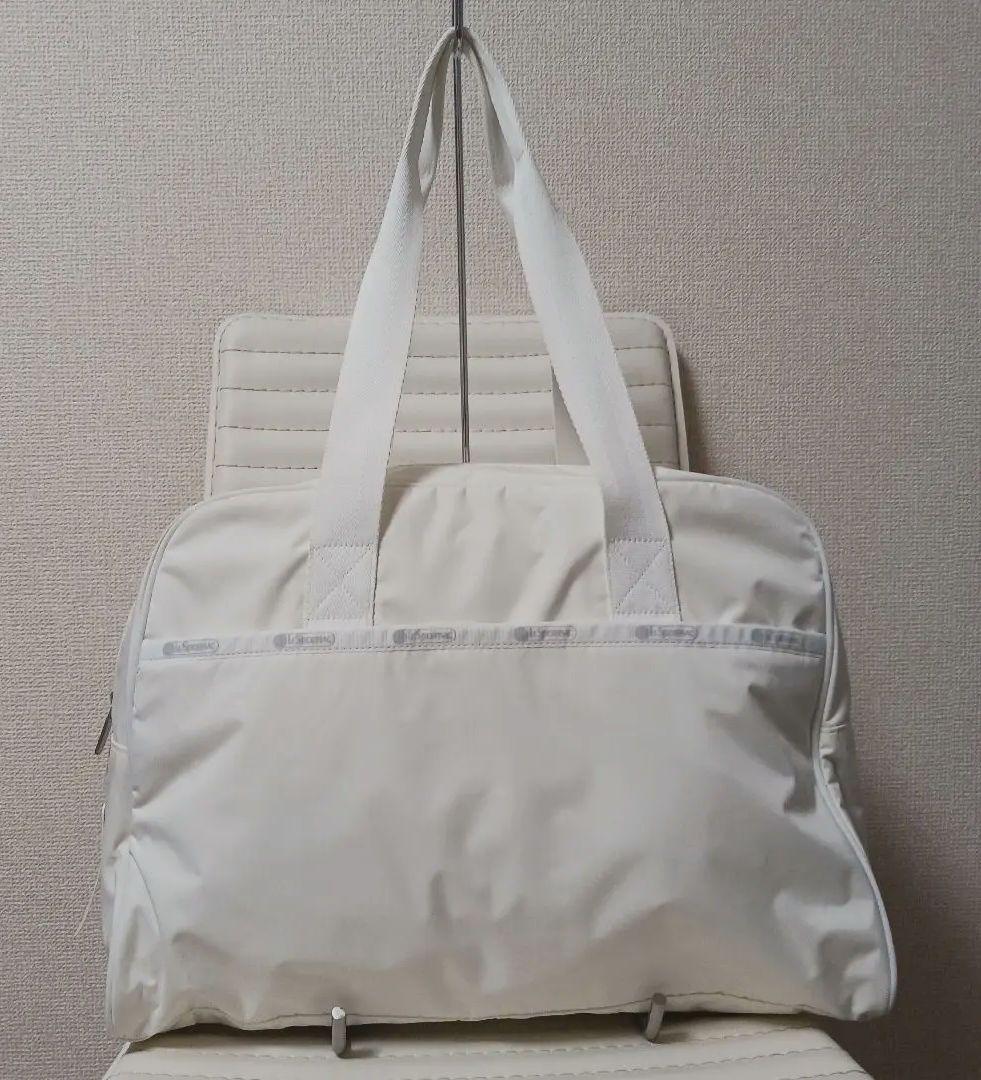 2561　レア　レスポートサック　スモールキャリーダッフル　メレンゲ　新品