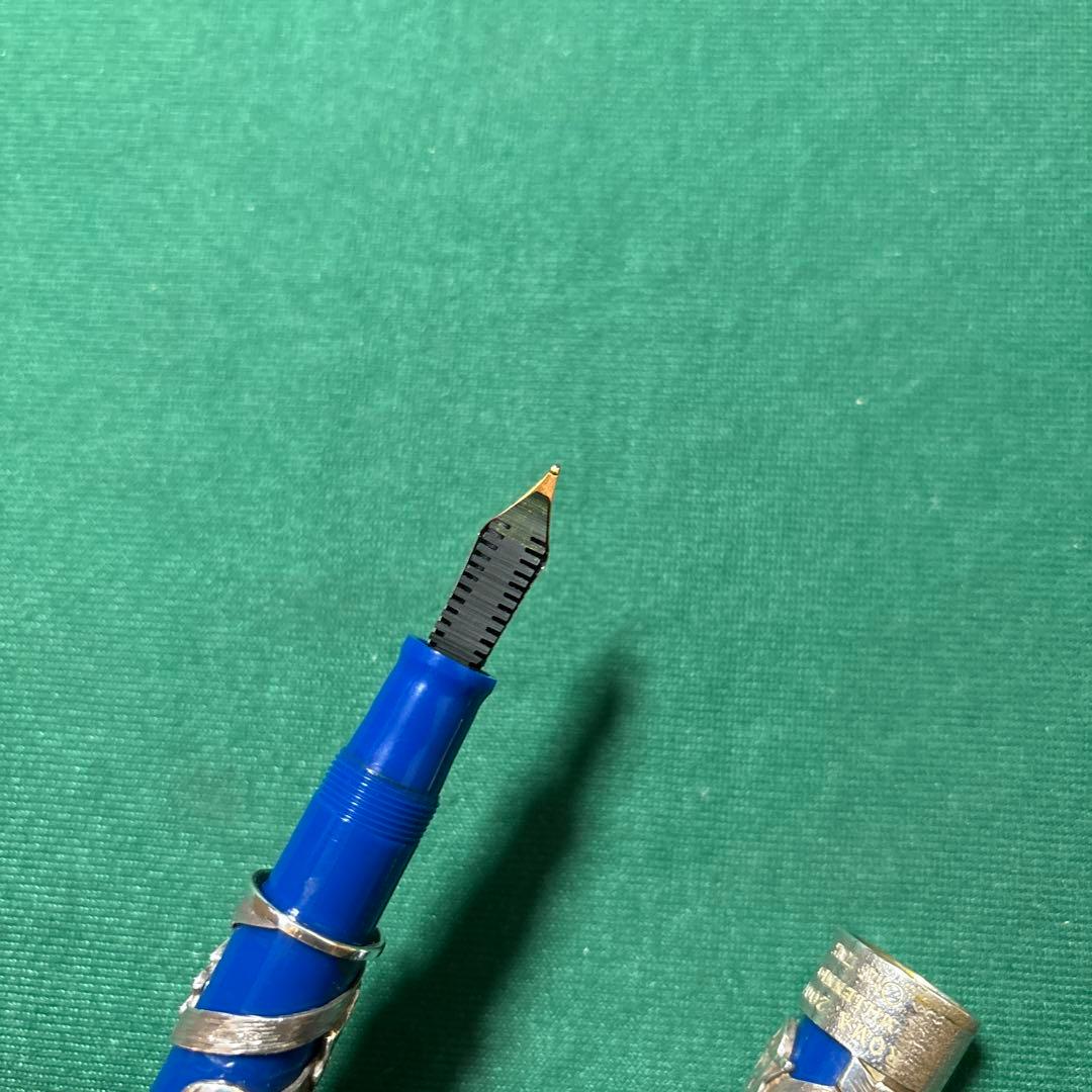 OMAS オマス 万年筆 ローマ2000ミレニアム II スターリングシルバー