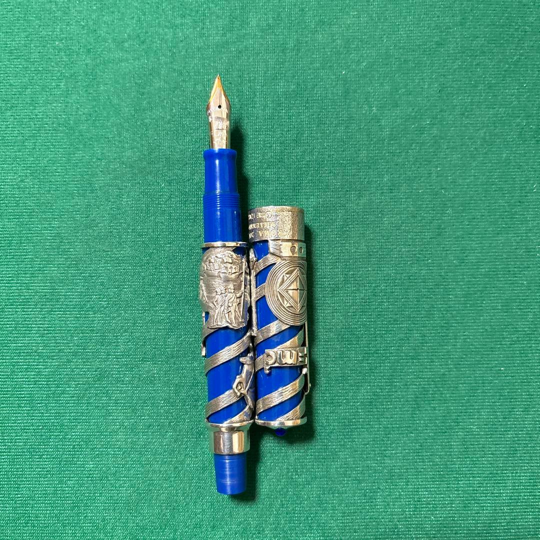 OMAS オマス 万年筆 ローマ2000ミレニアム II スターリングシルバー