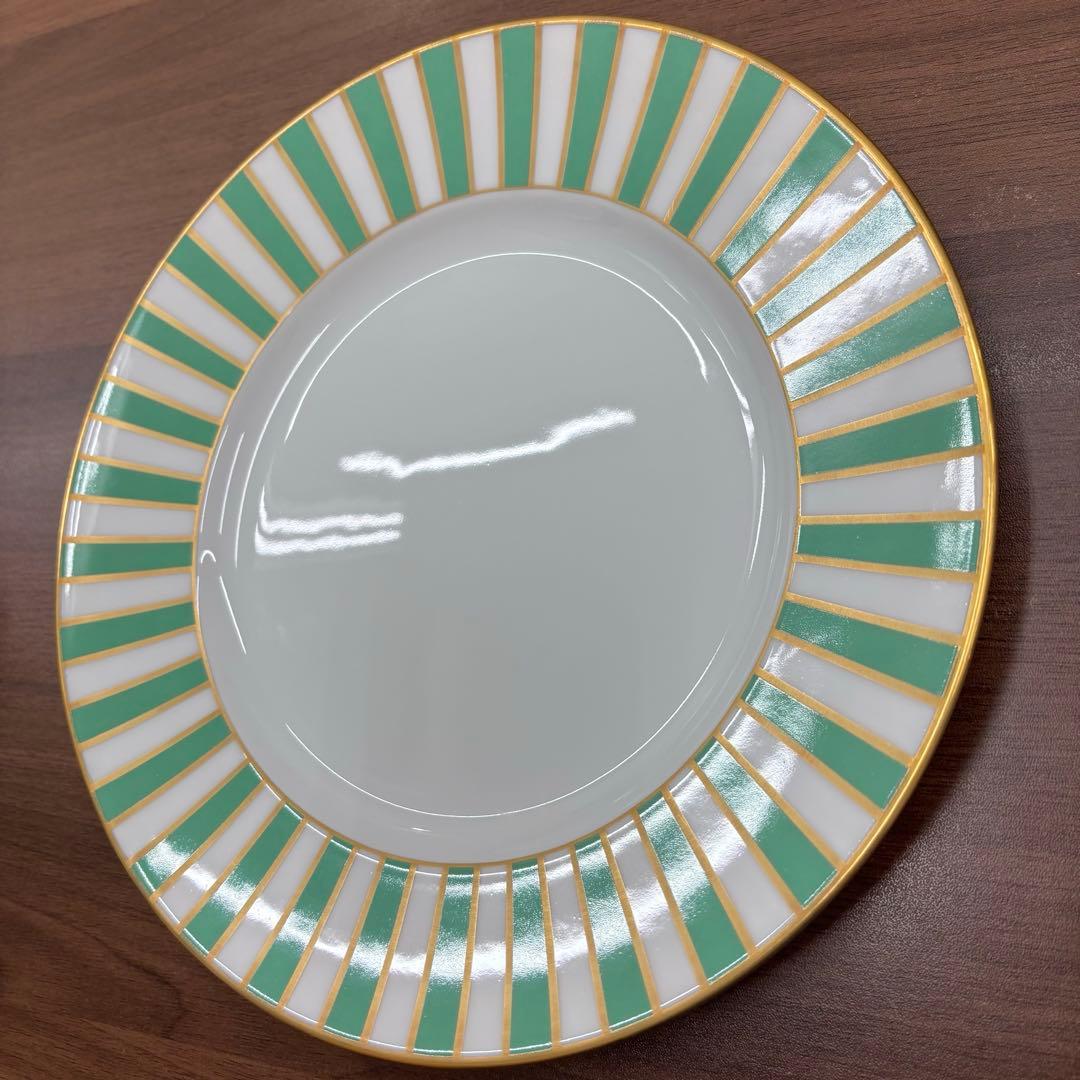 リチャードジノリ アマデウス グリーン プレート 26cm