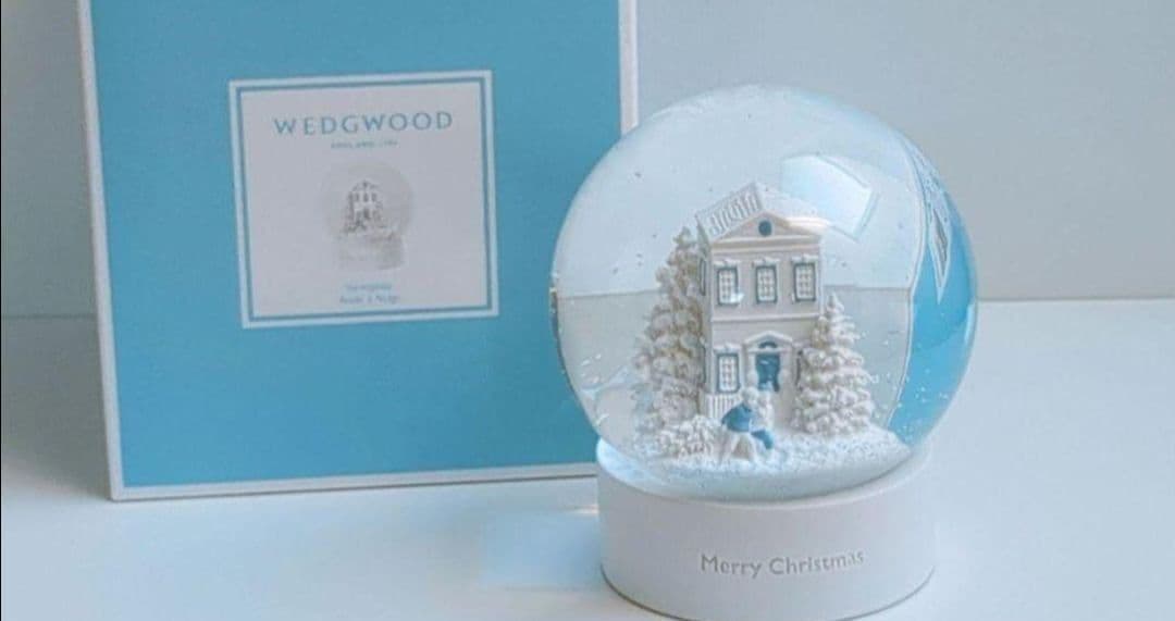 ウェッジウッドホリデーコレクションスノーグローブ　2023年