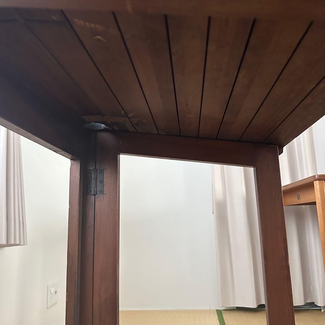 ヴィンテージ　イギリス　スクールデスク　学校机　折りたたみ