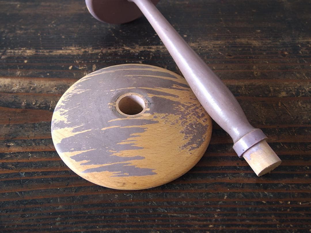 木製ハットスタンド 高24.5cm帽子スタンド ディスプレイスタンド/K389