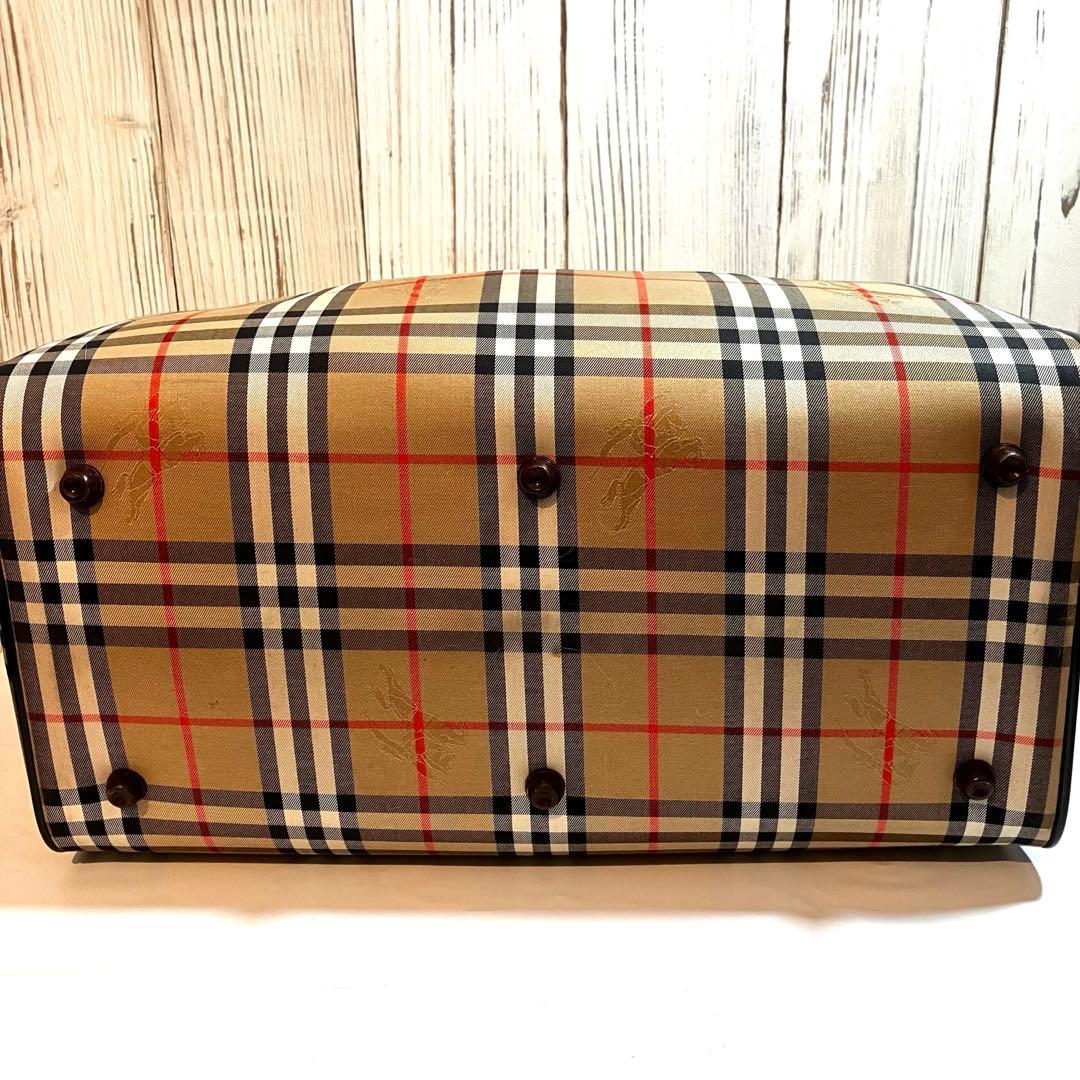 P*e様 Burberry バーバリー　ノバチェック シャドウホース　ボストンバ