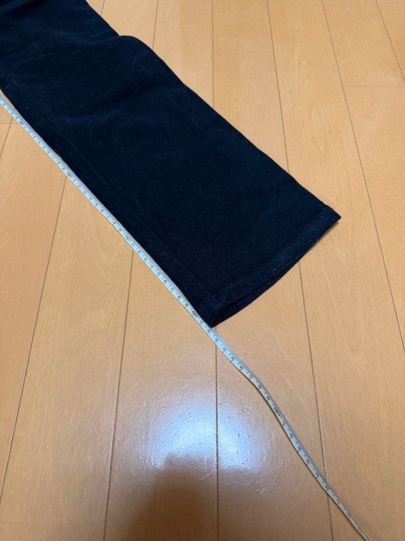 BALMAIN バルマン　サイドラインバイカーパンツ　ブラック　28