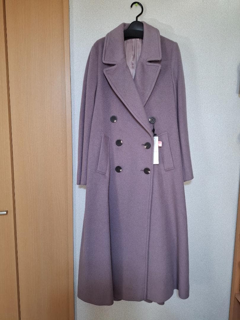 新品　ココディール ダブルブレスト ロングコート