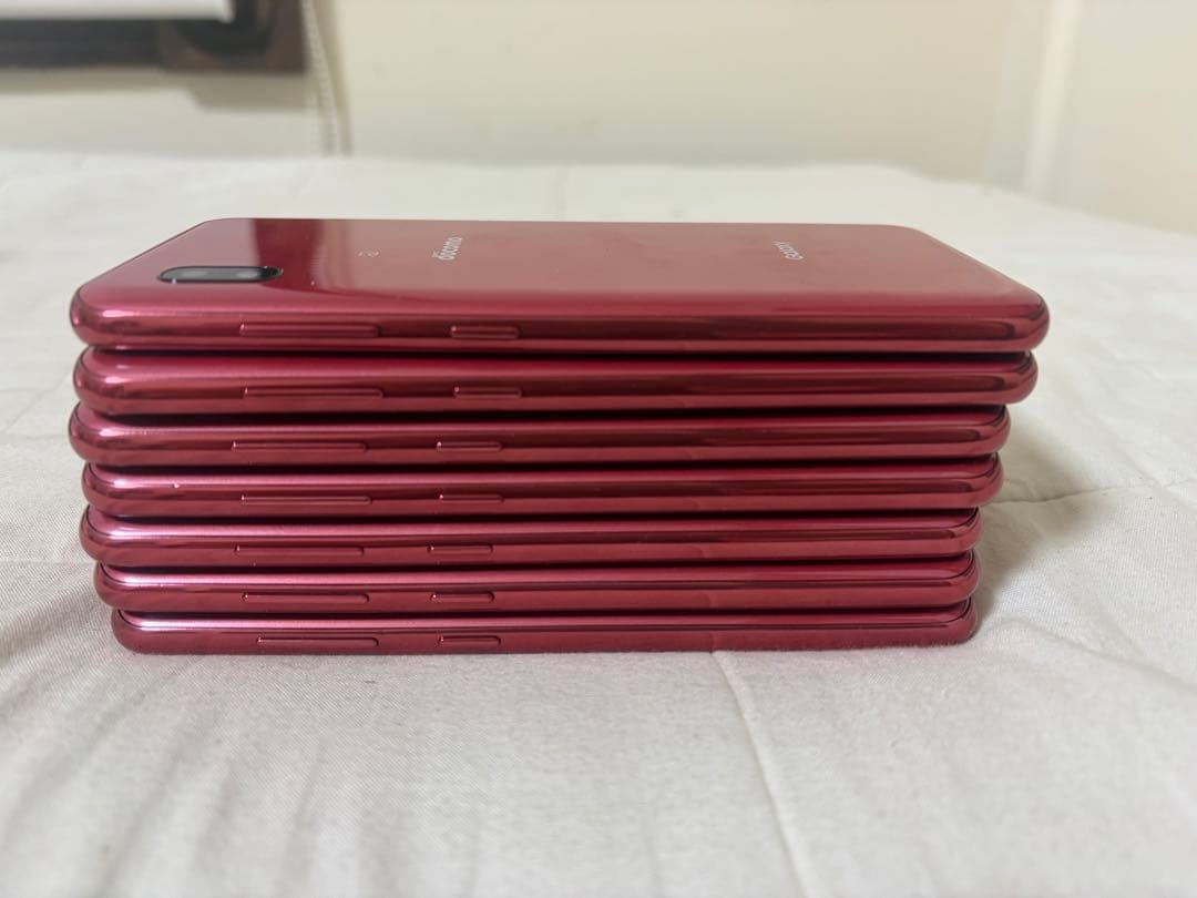 GALAXY A21 カラーRED 初期化済み7個docomo