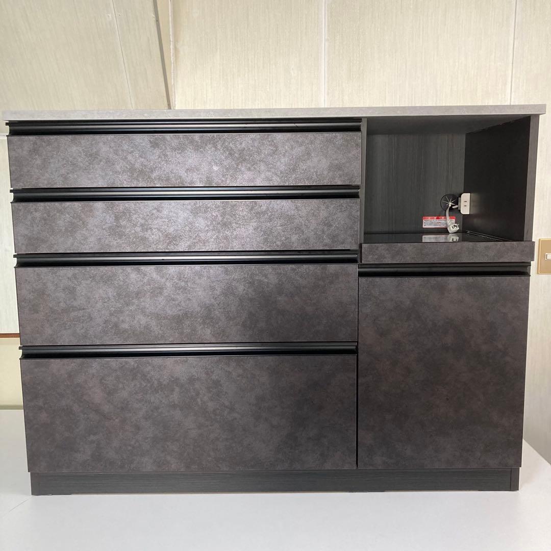 高橋木工所 食器棚 キッチンボード オシャレ 120 下台