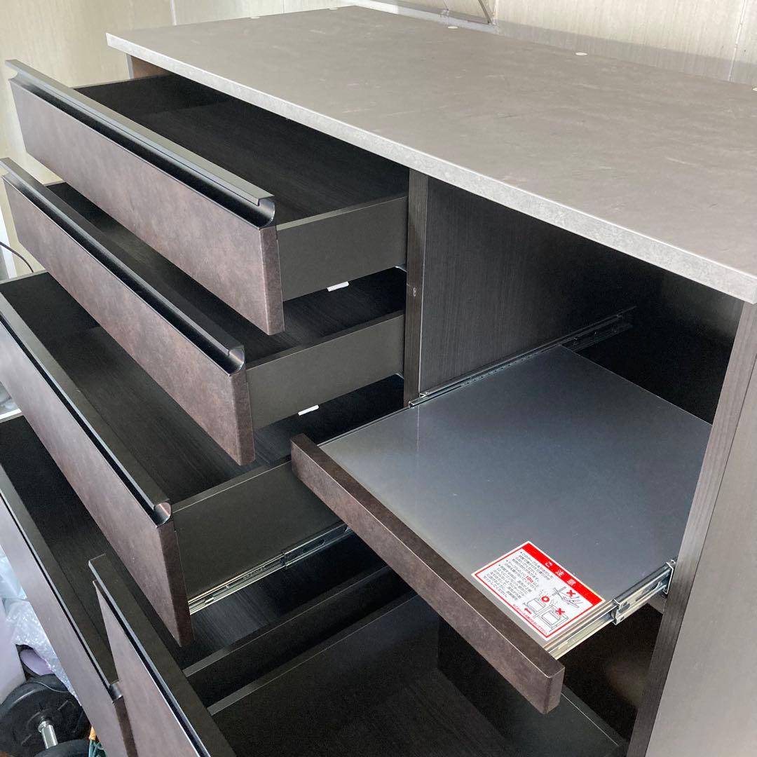 高橋木工所 食器棚 キッチンボード オシャレ 120 下台