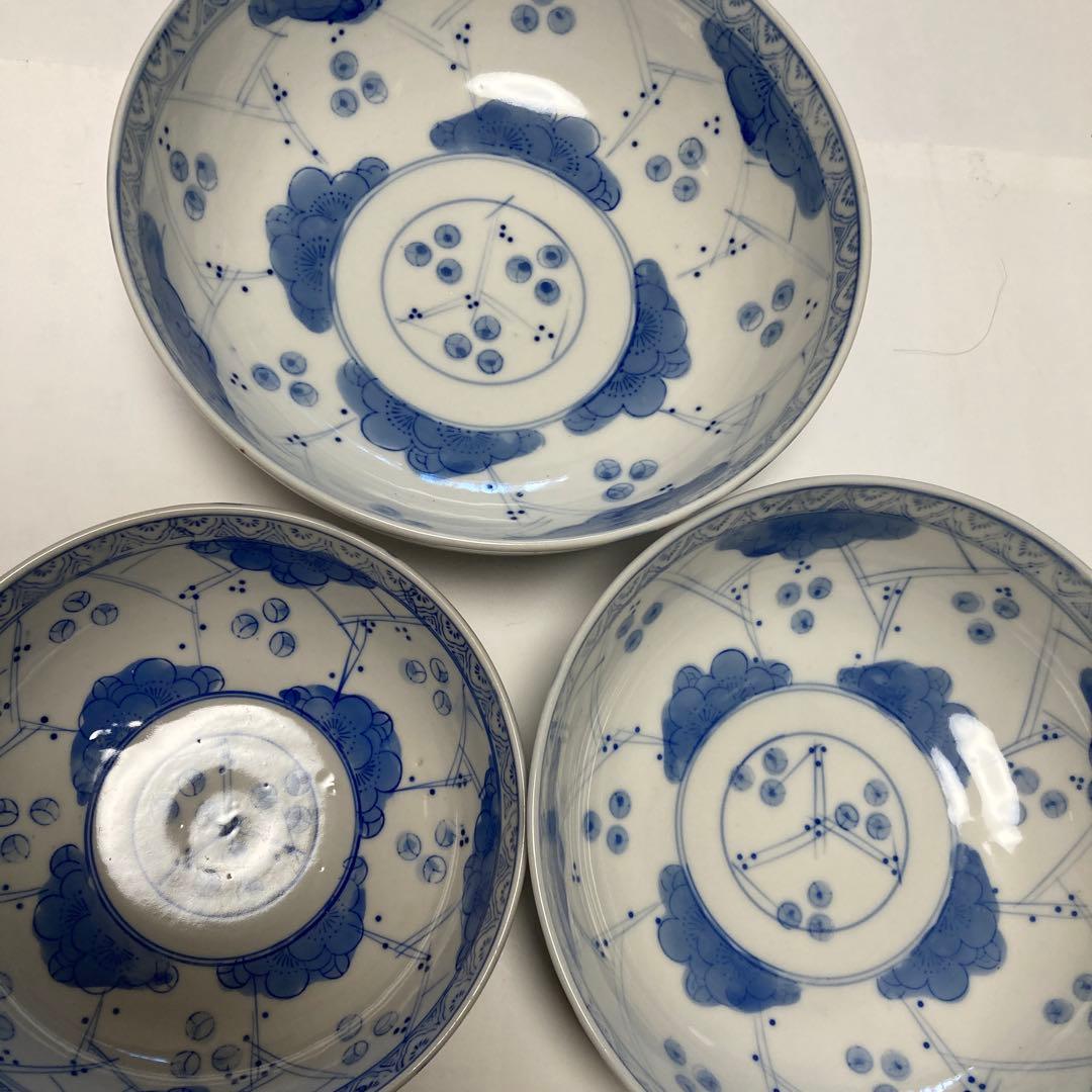 骨董　深鉢大中小3個おまとめ