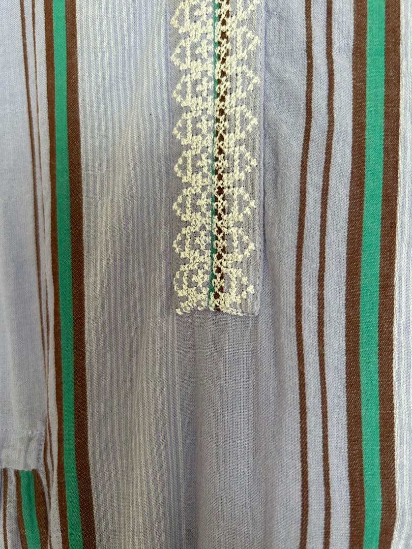 ヌキテパ　ストライプ ワンピース