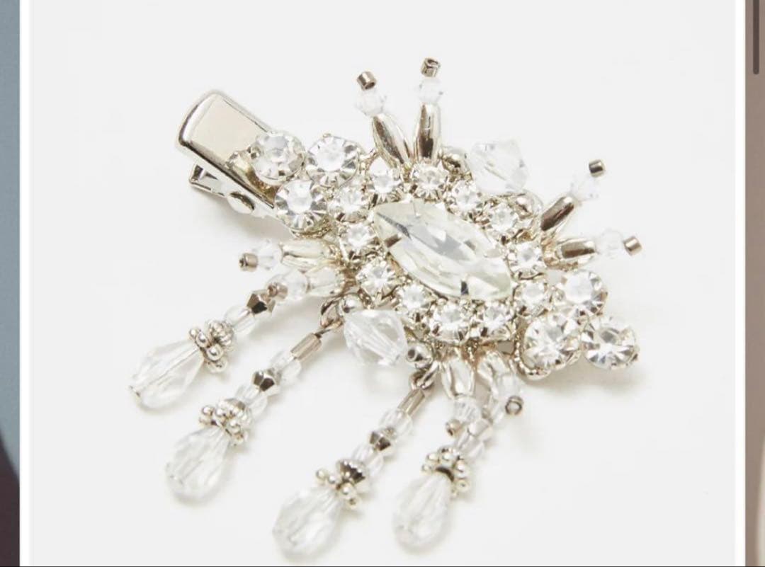 tanakadaisuke crystal hair clip 右