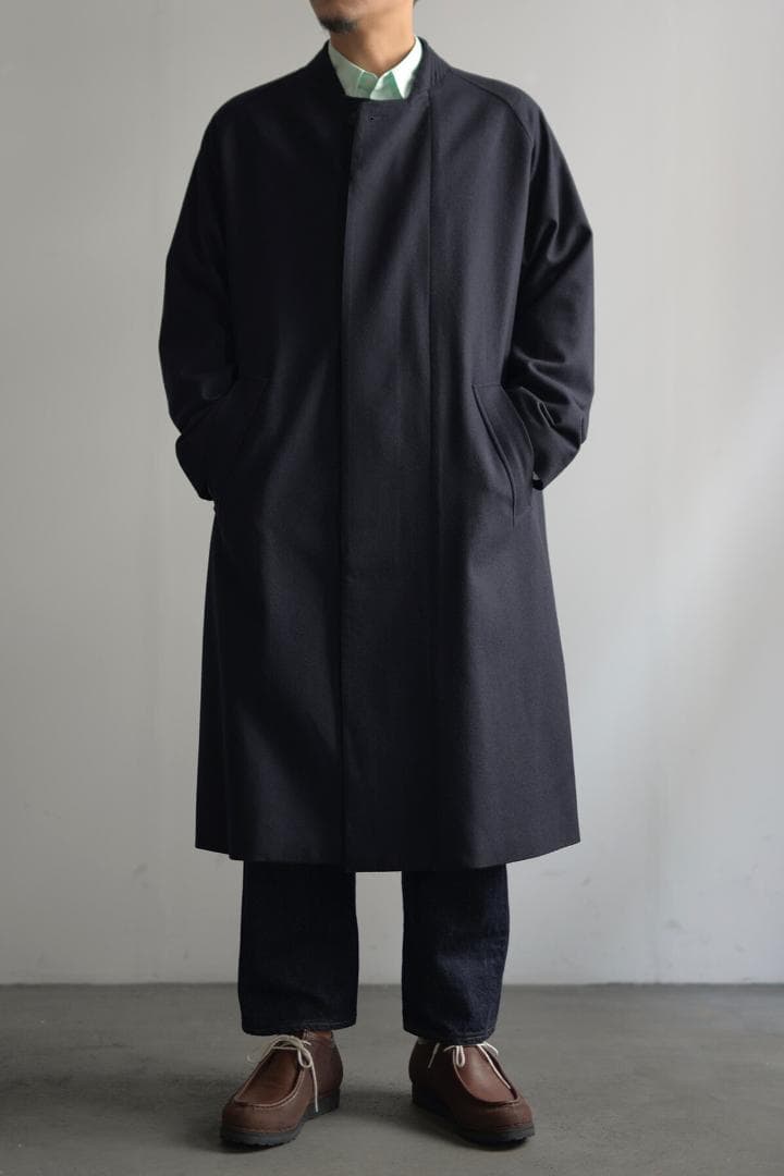定価17万 新品 seya. TEMPLE TRENCH COAT L グレー
