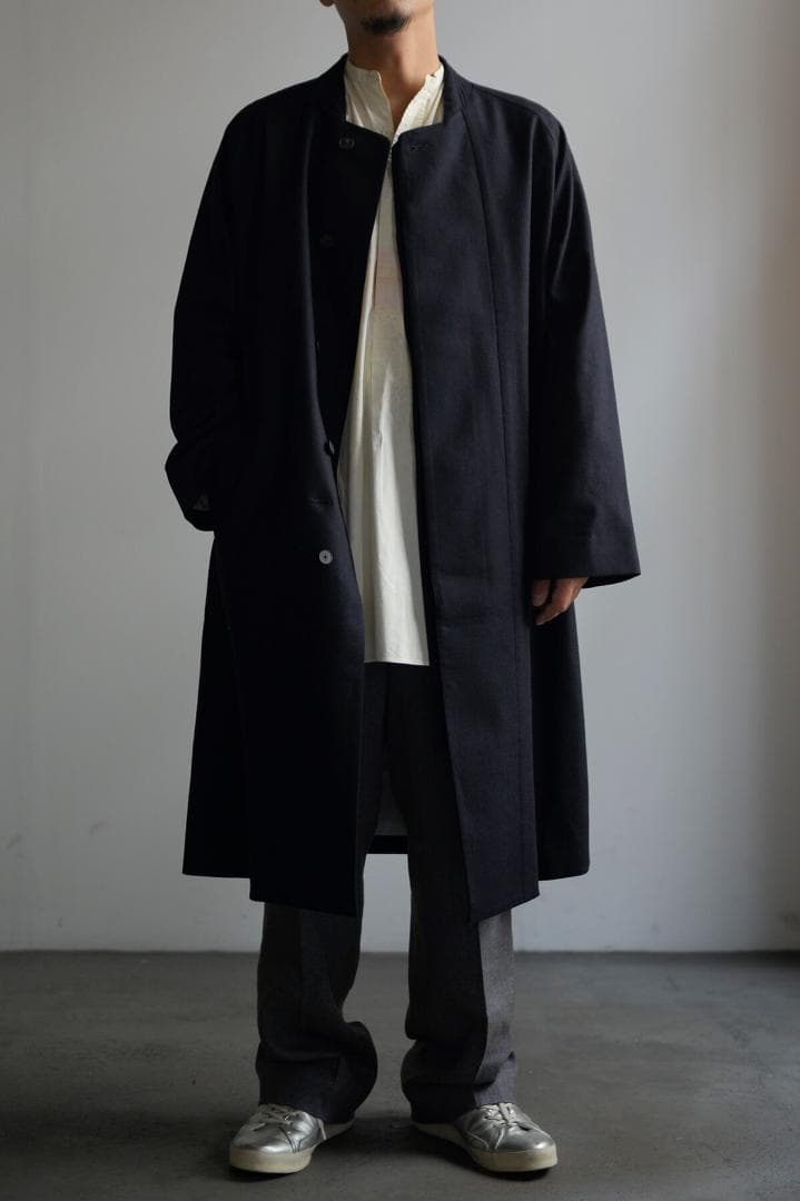 定価17万 新品 seya. TEMPLE TRENCH COAT L グレー