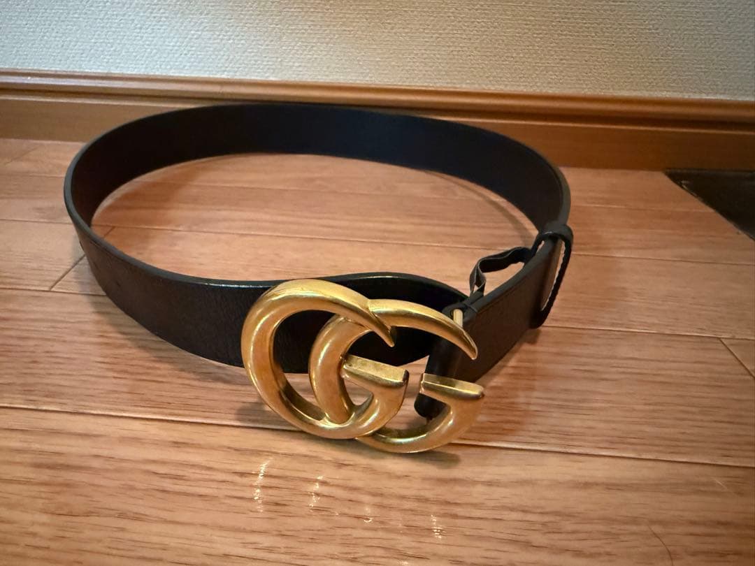 GUCCI ダブルGバックル ベルト