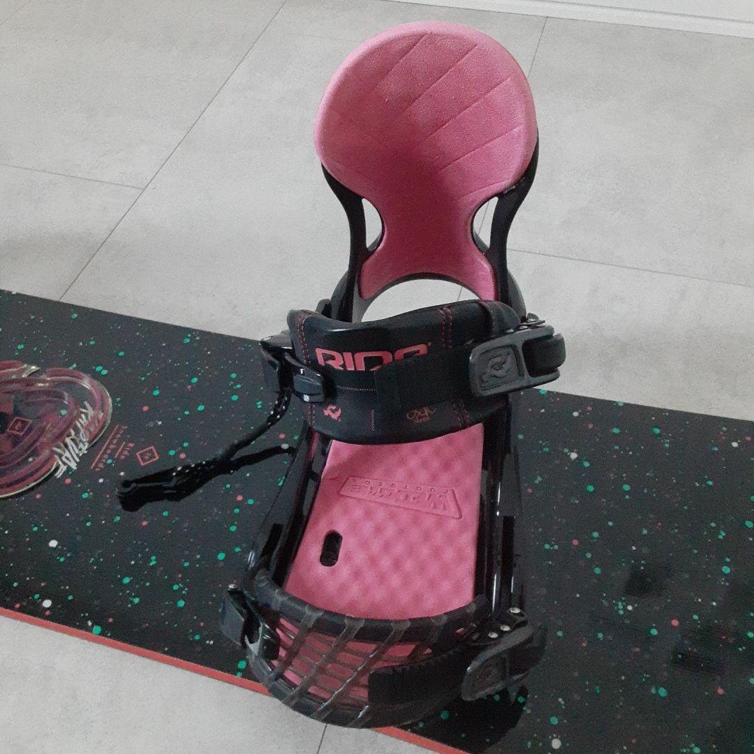 RIDE RAPTURE スノーボードセット138cm LXH ビンディング付き