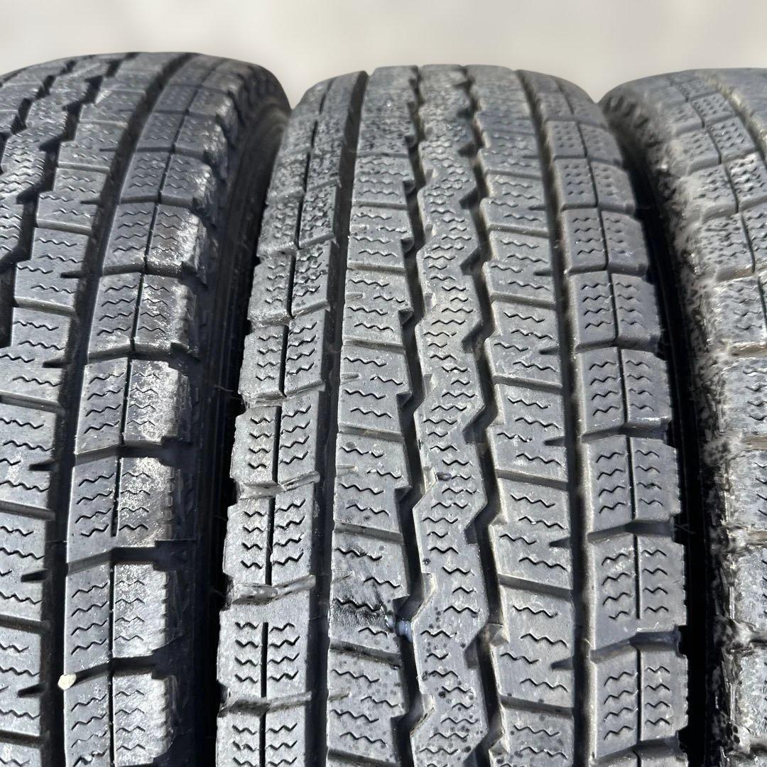 ダンロップ 145R12 冬用タイヤ 2023年 4本(0-54)