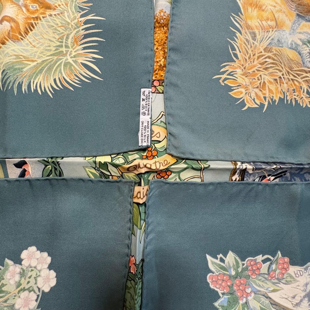 エルメス　カレ90 LES QUATRE SAISONS