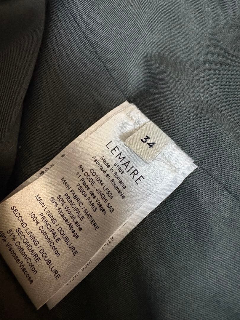 ルメール　アシンメトリカルバスローブコート　新品　ROKU購入